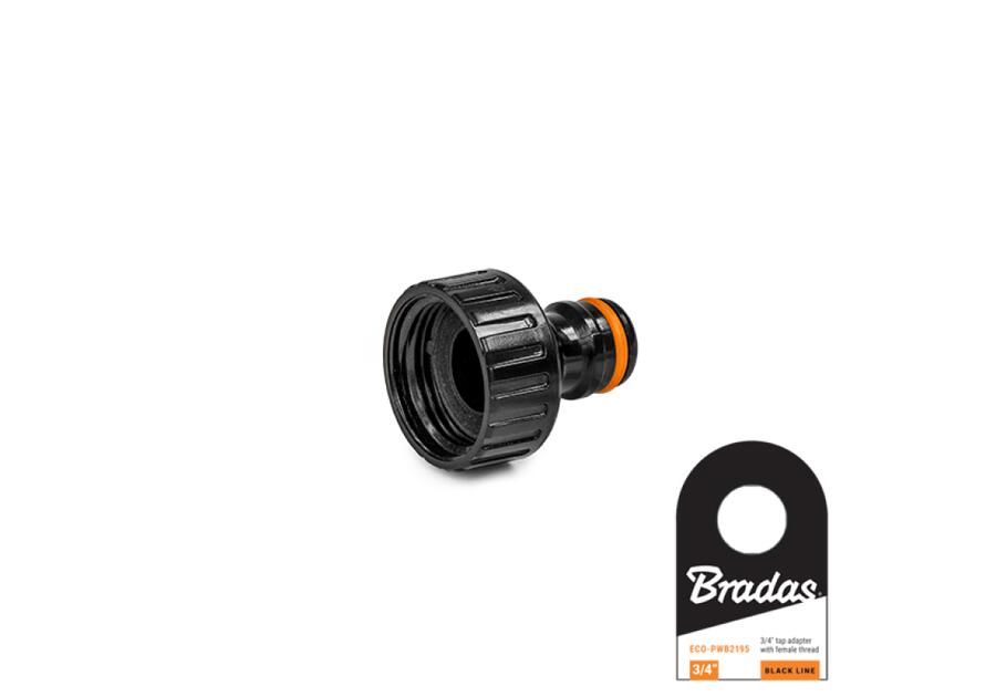 Zdjęcie: Przyłącze na kran GW 3/4" Black Line BRADAS