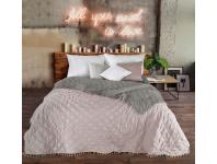 Zdjęcie: Narzuta Lelly 170x210 cm stal-srebrna EUROFIRANY