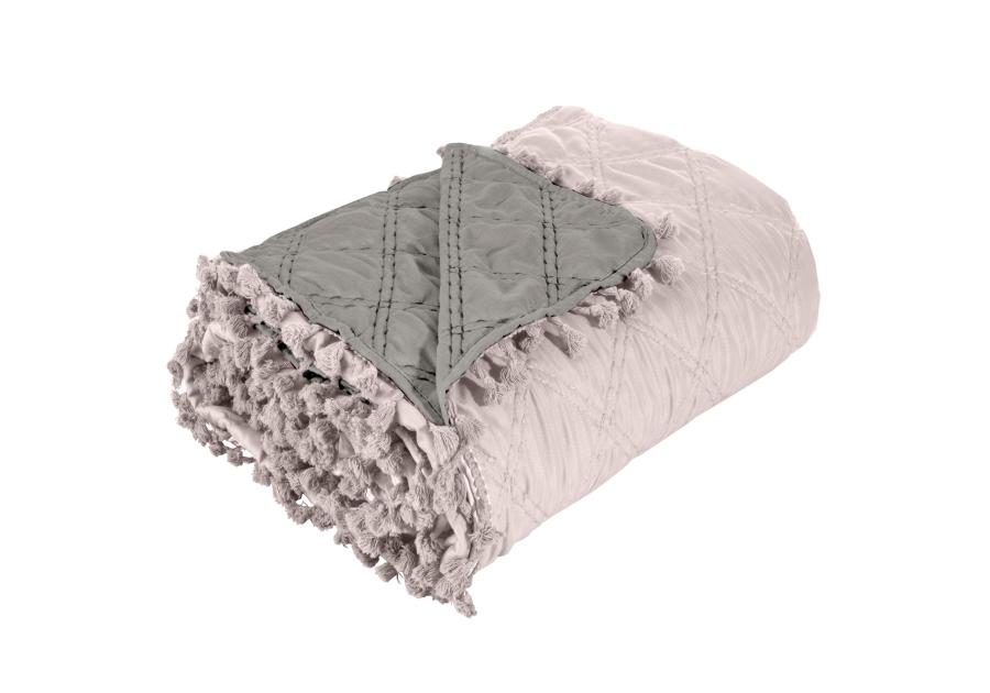 Zdjęcie: Narzuta Lelly 170x210 cm stal-srebrna EUROFIRANY