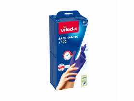 Rękawice nitrylowe Vileda Safe Hands M/L 100 sztuk VILEDA