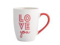 Zdjęcie: Kubek baryłka 340 ml dekoracja love you ALTOM DESIGN