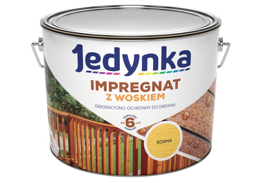 Zdjęcie: Impregnat z woskiem sosna 10 L JEDYNKA
