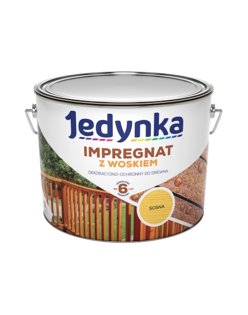 Zdjęcie: Impregnat z woskiem sosna 10 L JEDYNKA