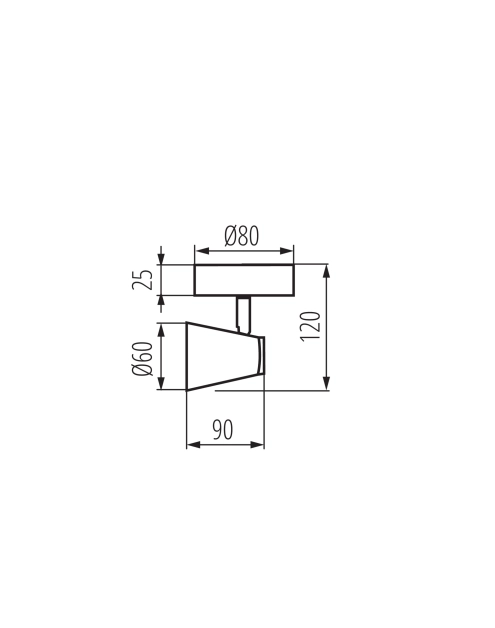 Zdjęcie: Oprawa halogenowa Enali EL-1O B KANLUX