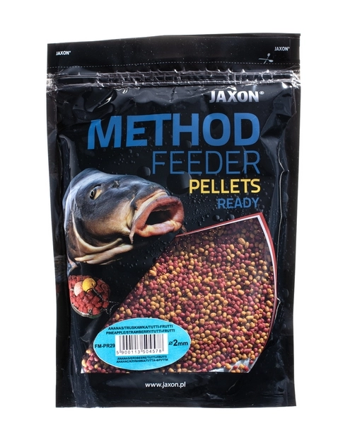 Zdjęcie: Pellets method feeder ready 2 mm ananas, truskawka, tutti-frutti 500 g JAXON