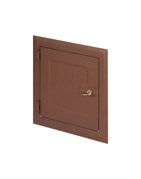 Zdjęcie: Drzwiczki rewizyjne metalowe 14x14, brązowy AWENTA