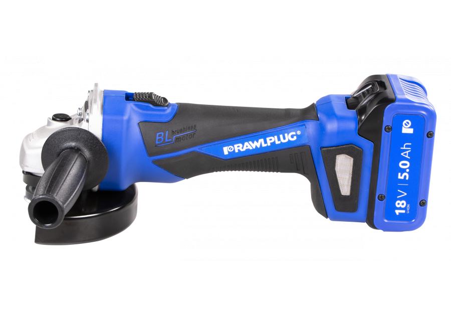 Zdjęcie: Szlifierka kątowa 125 mm 18 V RawlGRINDER RAWLPLUG