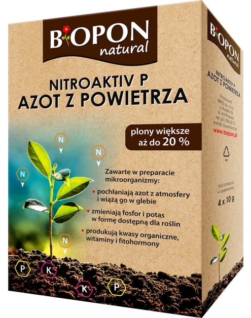 Zdjęcie: Preparat Nitroaktiv P azot z powietrza 40 g BOPON