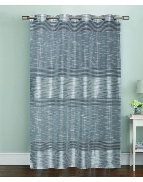 Zdjęcie: Zasłona dekoracyjna Tebo 140x250 cm szary CKR/LASHER