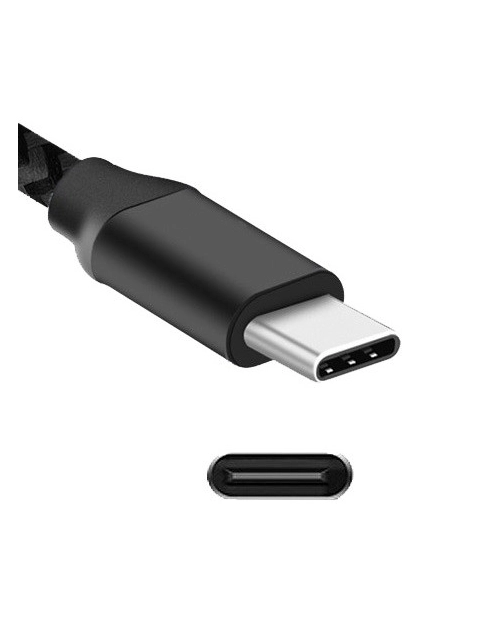 Zdjęcie: Kabel USB 3.0 typ C - typ C czarny 3.1A 1 m VA0036 VAYOX