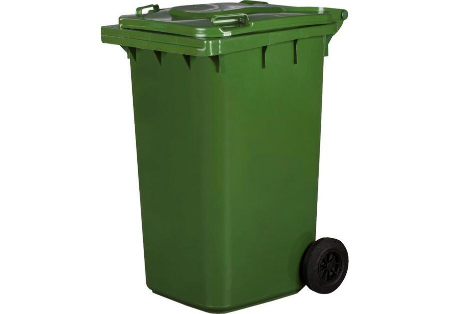 Zdjęcie: Pojemnik kosz na śmieci 240 L zielony OŁER