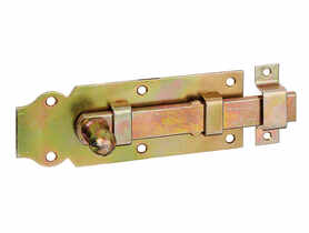 Zasuwa drzwiowa z obejmą ocynk 140x52 mm ALBERTS