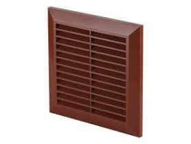 Osłona wentylacyjna 14x14 TUWS brąz AWENTA