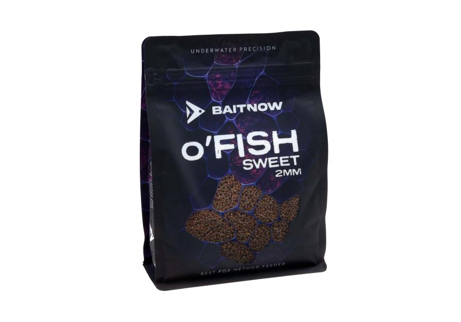 Zdjęcie: Pellet zanętowy do method feeder OFish Sweet, 2 mm, 800 g BAITNOW