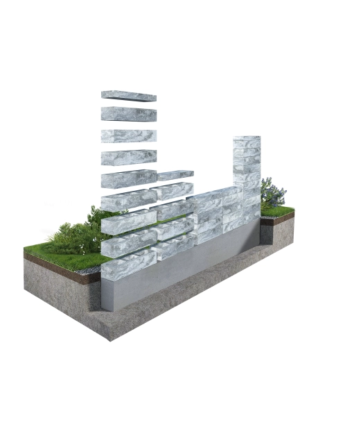 Zdjęcie: Bloczek ogrodzenia Promo BPR19 grey JONIEC