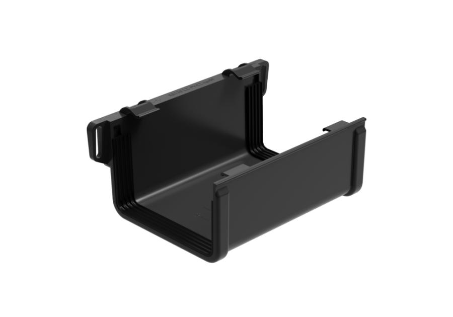 Zdjęcie: Łącznik rynny z wkładkami doszczelniającymi - 2 sztuki PVC2 135 mm GALECO