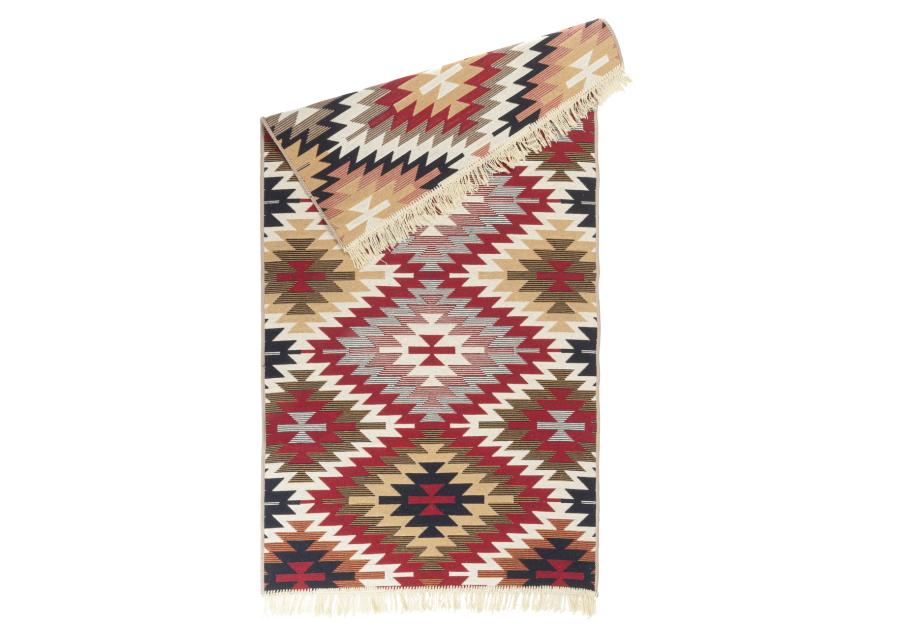 Zdjęcie: Dywan Kilim Gold 80x150 cm aztecki beżowy MULTI-DECOR