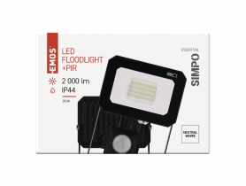 Naświetlacz LED Simpo PIR 20 W neutralna biel EMOS