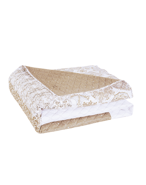 Zdjęcie: Narzuta Alhambra beige+wh 260x280 cm DECOKING