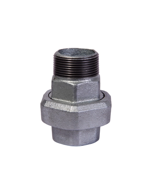 Zdjęcie: Śrubunek uszczelnienie płaskie 11/2" w/z ocynk, uszczelka w komplecie, w woreczku DURO