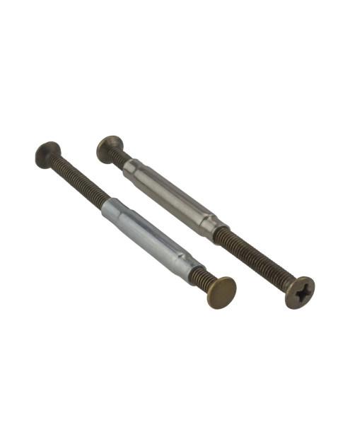 Zdjęcie: Śruby i tulejka do klamki AMB długi szyld 35-55 mm patyna 2 sztuki METRO