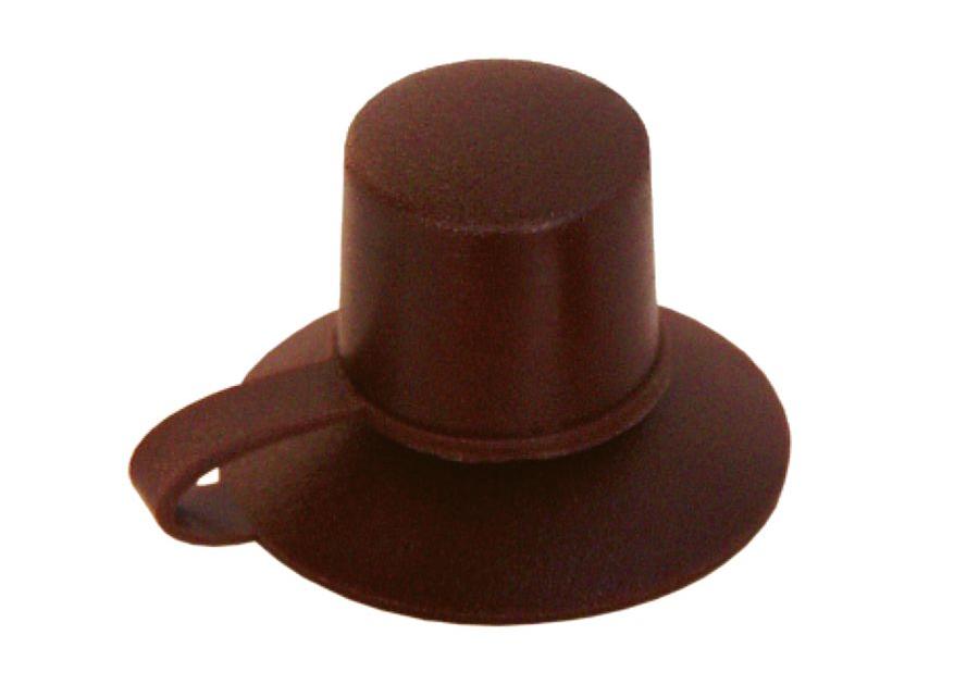 Zdjęcie: Rozeta ozdobna do maskowania głów wkrętów i gwoździ Ro-Br - 100 szt. WKRĘT-MET