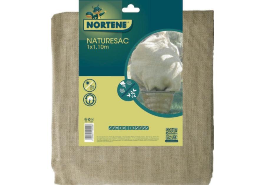 Zdjęcie: Worek z juty Naturesac 1 x 1,1 m, naturalny NORTENE