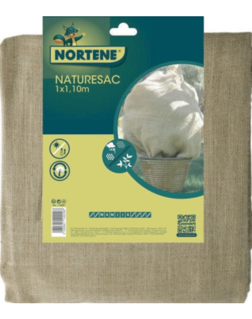 Zdjęcie: Worek z juty Naturesac 1 x 1,1 m, naturalny NORTENE