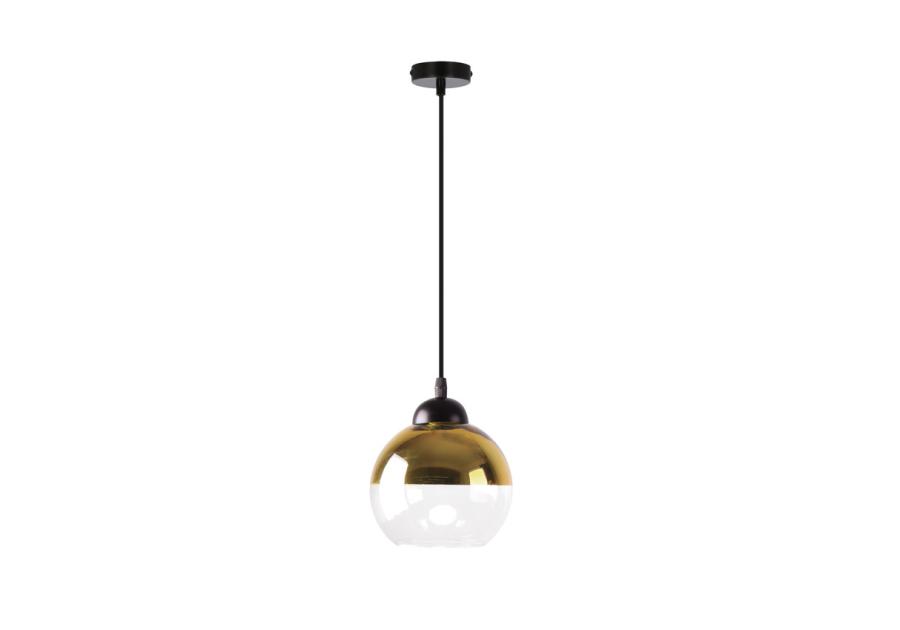 Zdjęcie: Lampa wisząca Contessa 1X40 W E27 czarny-złoty CANDELLUX