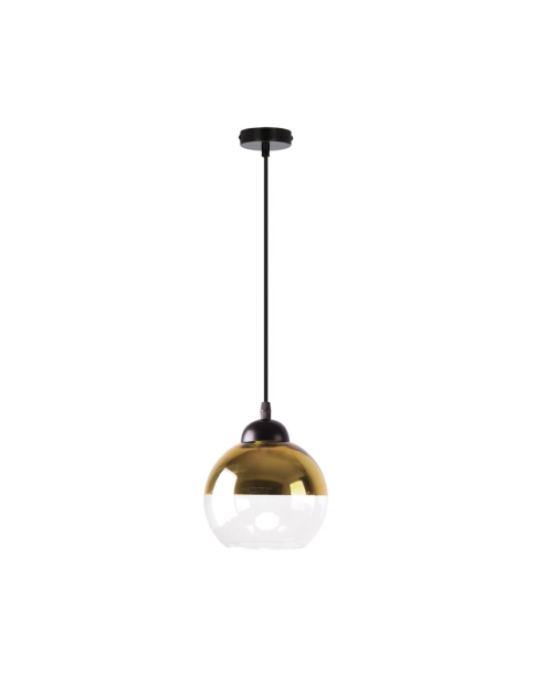Zdjęcie: Lampa wisząca Contessa 1X40 W E27 czarny-złoty CANDELLUX