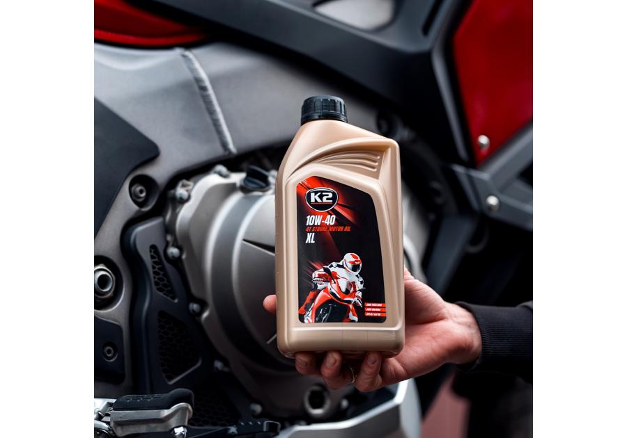 Zdjęcie: Olej do motocykli Texar 10W/40 4T 1 L K2
