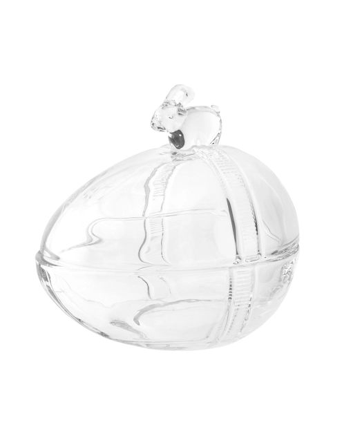 Zdjęcie: Pojemnik szklany jajko z zajączkiem 13,5x10x12,5 cm ALTOM DESIGN