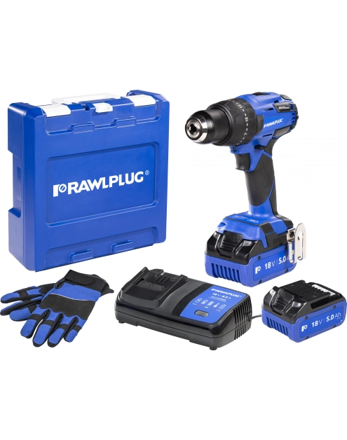 Zdjęcie: Wiertarko-wkrętarka 60 Nm 18 V RawlDRIVER RAWLPLUG