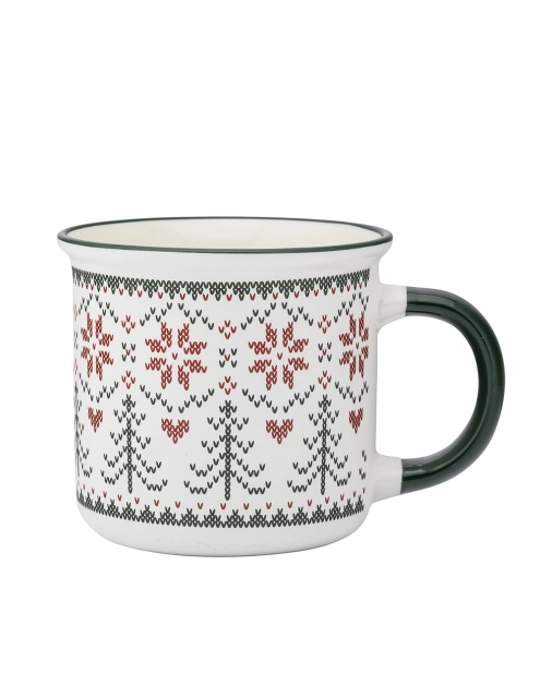 Zdjęcie: Kubek prosty 400 ml dekoracja scandi winter B ALTOM DESIGN