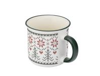 Zdjęcie: Kubek prosty 400 ml dekoracja scandi winter B ALTOM DESIGN