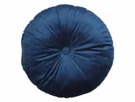 Poduszka Betty 40 cm ciemnoniebieska UNIGLOB