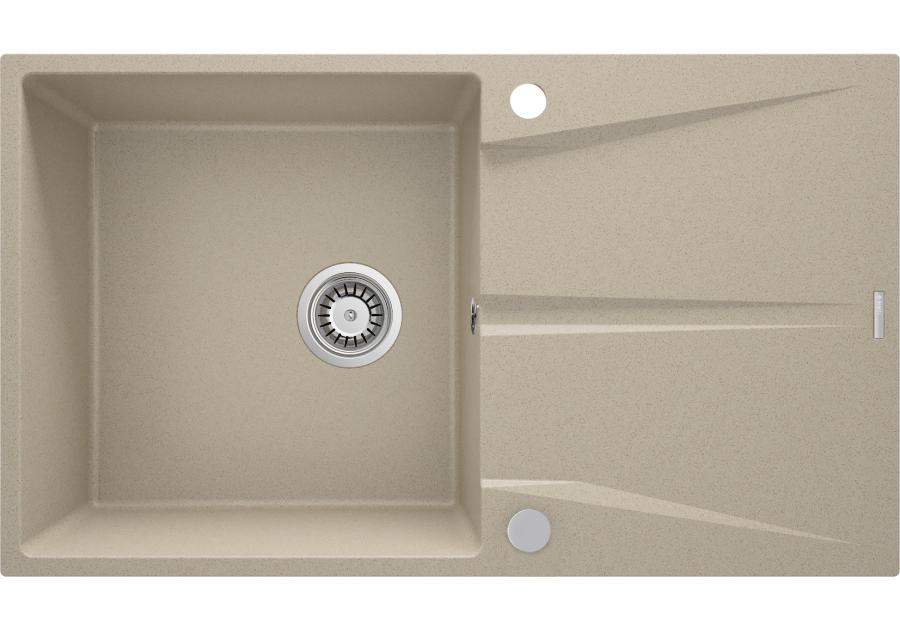 Zdjęcie: Zlewozmywak granitowy 1-komorowy z ociekaczem DEANTE