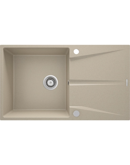 Zdjęcie: Zlewozmywak granitowy 1-komorowy z ociekaczem DEANTE