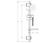 Zdjęcie: Zestaw natryskowy Elea chrom Invena