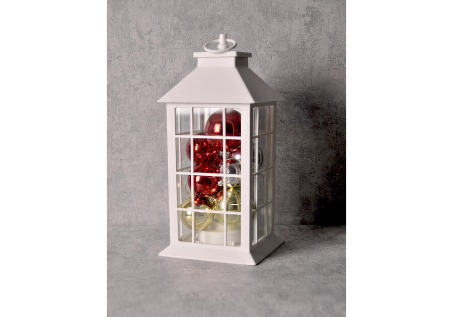 Zdjęcie: Latarenka bateryjna LED biała bombki POLUX