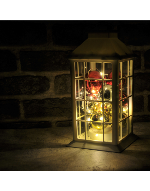 Zdjęcie: Latarenka bateryjna LED biała bombki POLUX