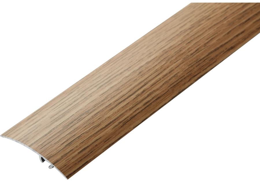 Zdjęcie: Listwa ochronna aluminiowa wcisk 47 mm 0,93 m dąb CEZAR