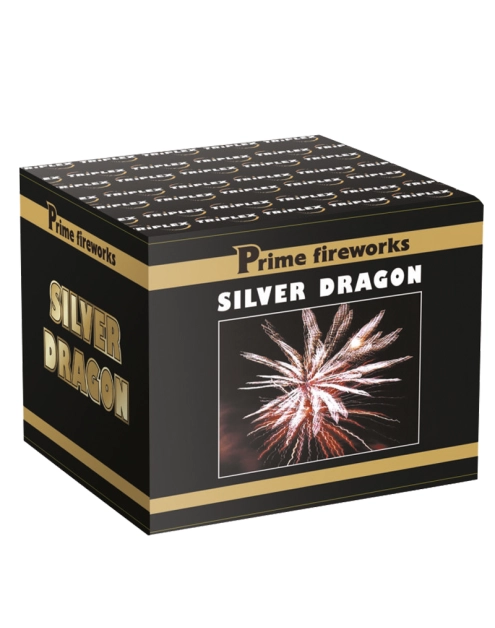Zdjęcie: Wyrzutnia fajerwerków Silver Dragon 25 strzałów TRIPLEX