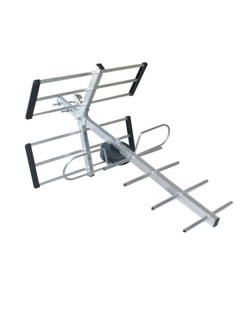 Zdjęcie: Antena DVB-T UHF kierunkowa 11 elementów, zysk 10 dB, wzmacniacz 24 dB, filtr LTE  HN39 DPM SOLID