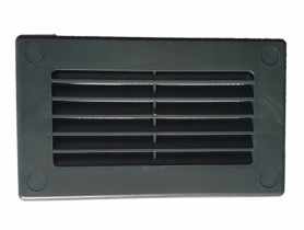 Osłona kanału płaskiego 55x110 grafit AWENTA