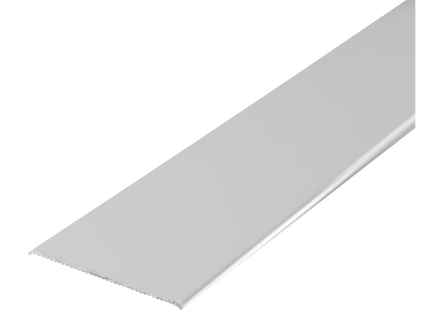 Zdjęcie: Listwa ochronna aluminiowa płaska gładka 30 mm 0,93 m srebrny El-Poler CEZAR