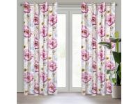 Zdjęcie: Zasłona gotowa Jollie 140x250 cm różowy EUROFIRANY