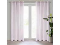 Zdjęcie: Firana gotowa Esim 140x250 cm różowy EUROFIRANY