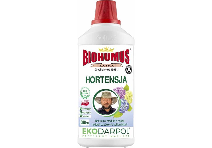 Zdjęcie: Nawóz Biohumus Extra Hortensja 0,5 L EKODARPOL