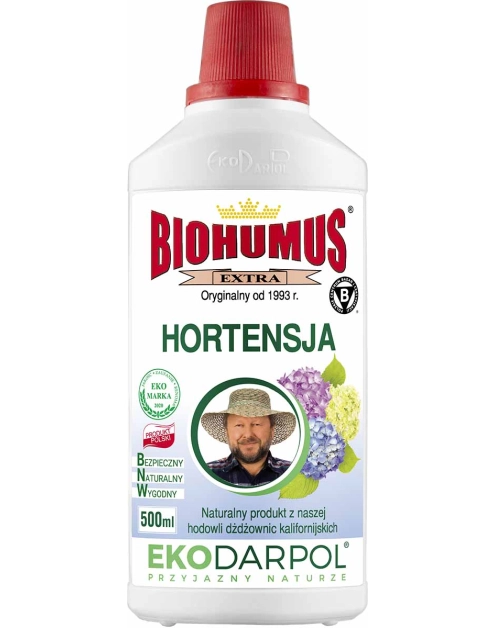 Zdjęcie: Nawóz Biohumus Extra Hortensja 0,5 L EKODARPOL
